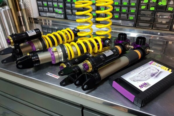 Suspension coilover KW Competition v4 HLS Lexus LFA